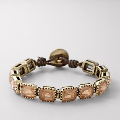 Fossil Silk Strand Bracelet