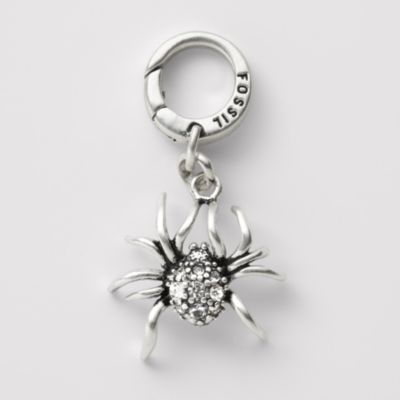 Fossil Spider Charm