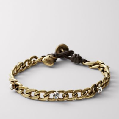 Fossil Tiny Chain Wrist Wrap