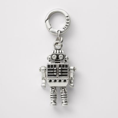 Fossil Robot Charm