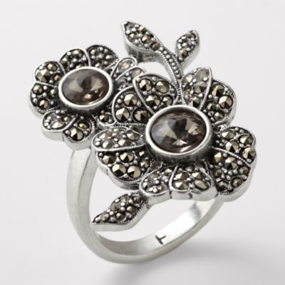 Fossil Vintage Flower Ring - 7