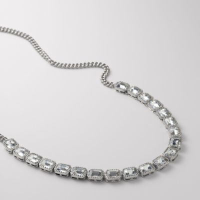 Fossil Clear Vintage Strand Necklace