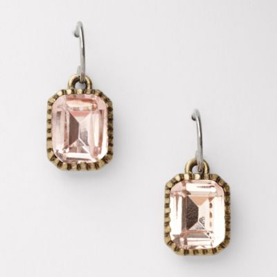 Fossil Silk Drop Earring