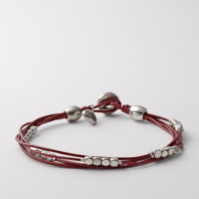 Fossil Dainty Red Wrist Wrap