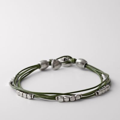 Fossil Dainty Green Wrist Wrap
