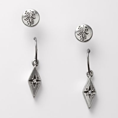 Fossil Heritage Duo Earrings