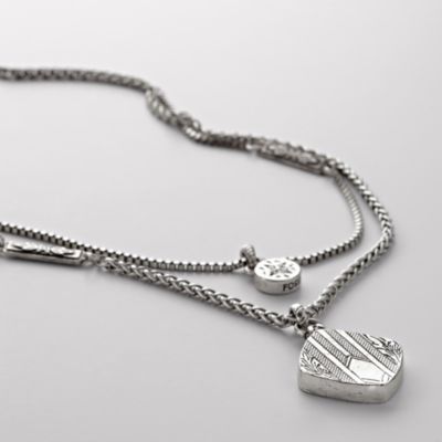 Fossil Heritage Double Pendant
