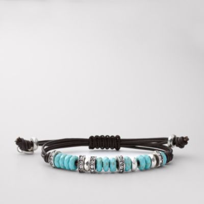 Fossil Turquoise Adjustable Wrap