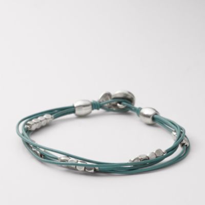 Fossil Dainty Wrist Wrap - Blue
