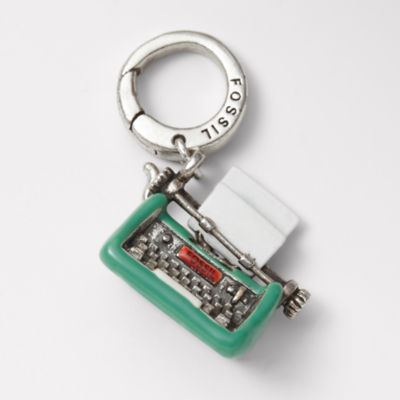 Fossil Typewriter Charm