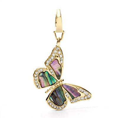 JA5637 - Abalone Butterfly Charm