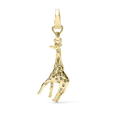 JA5640 - Giraffe Charm – Gold-Tone