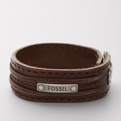 JA5744 - Leather Cuff - Brown
