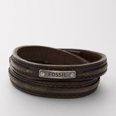 JA5746 - Double Wrap Bracelet – Brown