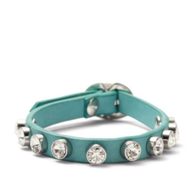 JA5869 - Glitz Stud Wrist Wrap - Aqua