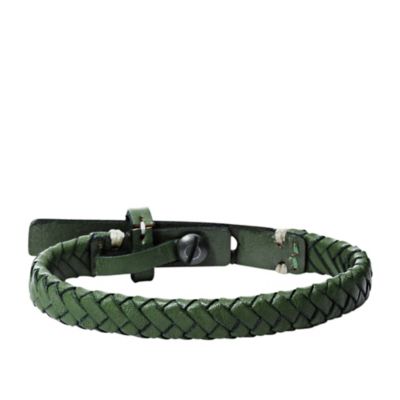 JA5935 - Braided Bracelet - Green