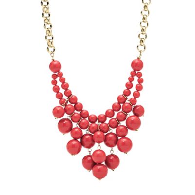 JA5939 - Bauble Necklace - Coral