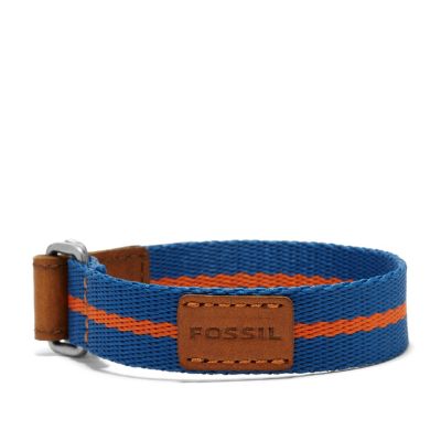 JA5947 - Textile Bracelet – Blue and Red