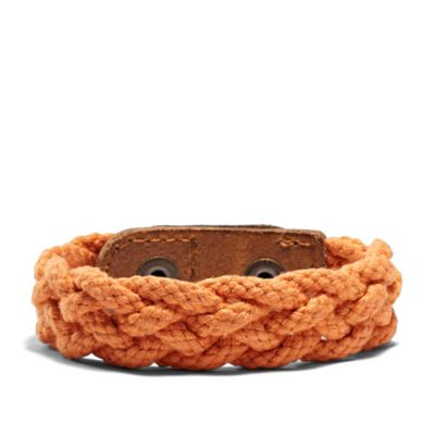 JA5959 - Bracciale in corda intrecciata -- Arancione