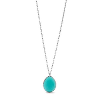 JA5973 - Damen Halskette Stone - Türkis