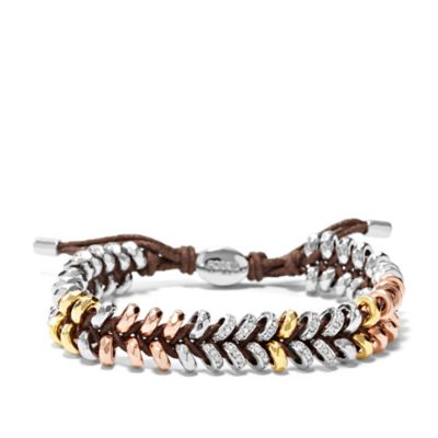 JA5993 - Mixed Metal Wrist Wrap