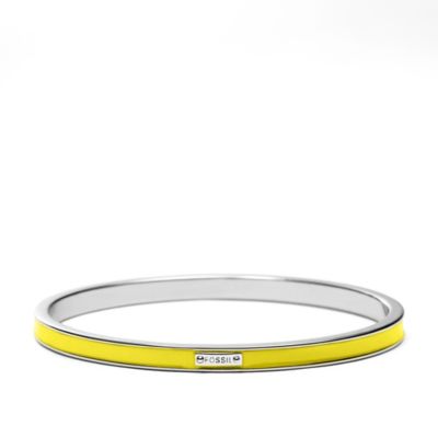 JA6011 - Enamel Bangle - Yellow