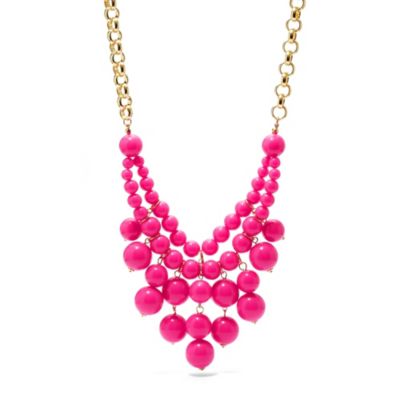 JA6018 - Bauble Necklace - Pink
