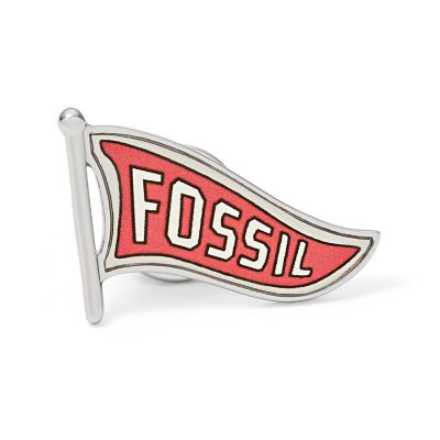 Fossil Logo Flag Pin Ja6329040