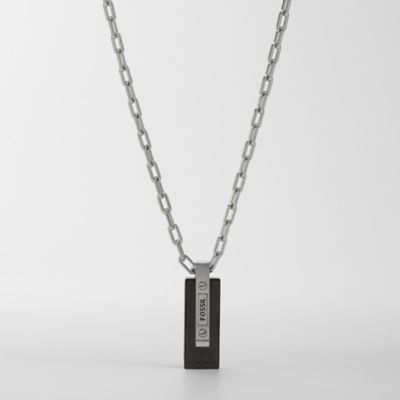 JF00052 - Steel Tag Necklace