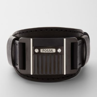 JF00070 - Leather Cuff - Black