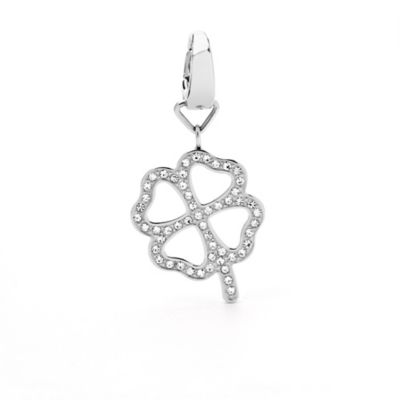 JF00278 - Glitz Clover Charm