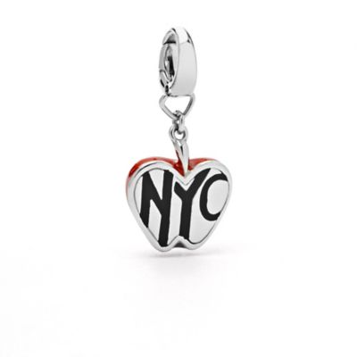 JF00304 - NYC Red Apple Charm