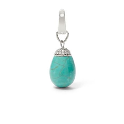 JF00334 - Turquoise Drop Charm