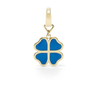 JF00337 - Clover Charm - Blue