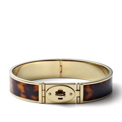 JF00375 - Tort Turnlock Bangle