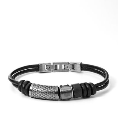 JF00499 - Rondell Leather Bracelet