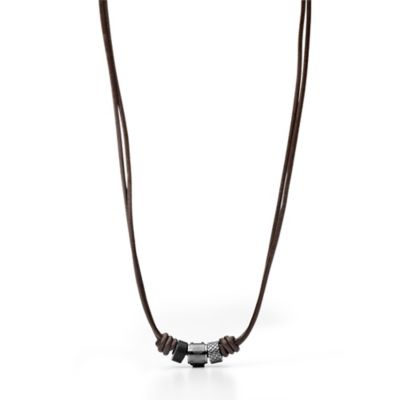 JF00503 - Rondell Leather Necklace