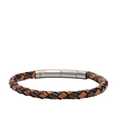 JF00509 - Braided Bracelet - Brown