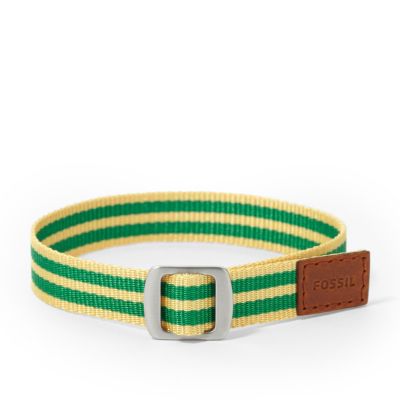 JF00526 - Field Strap Bracelet - Yellow/Green