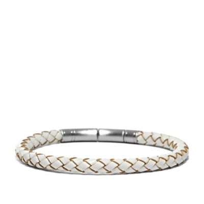 JF00548 - Braided Bracelet - White