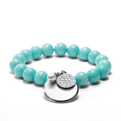 JF00560 - Beaded Bracelet - Teal