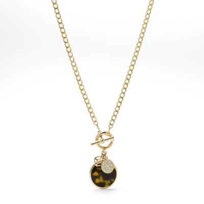 JF00586 - Collana con pendente tartarugato