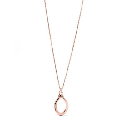 JF00615 - Tear Drop Pendant - Rose