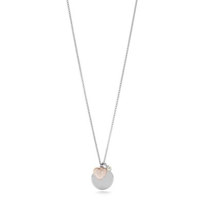 JF00644 - Heart Charm Necklace