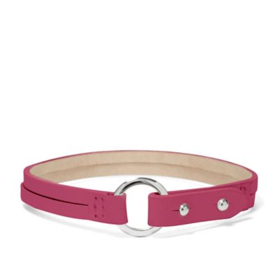 JF00695 - Double Wrap Charm Bracelet - Fuchsia