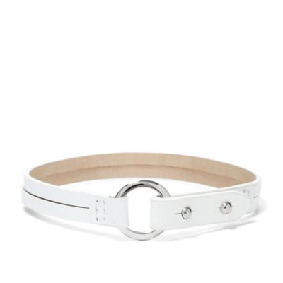 JF00696 - Double Wrap Charm Bracelet - White