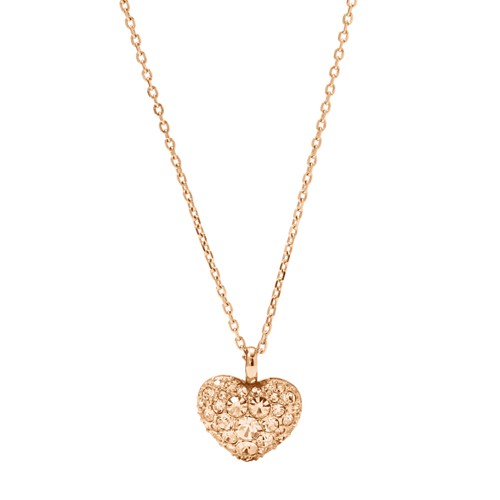 Fossil Glitz Heart Pendant Accessory JF01156791 Fossil Glitz Heart Pendant Accessory JF01156791