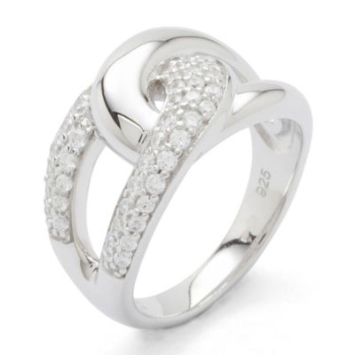 JF16485 - Knotted Glitz Ring