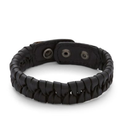 JF86248 - Bracciale in pella nera