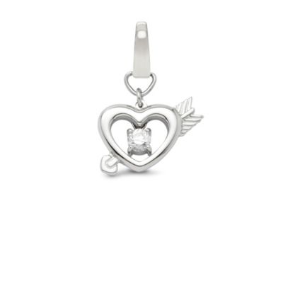 JF86770 - Arrow and Heart Charm